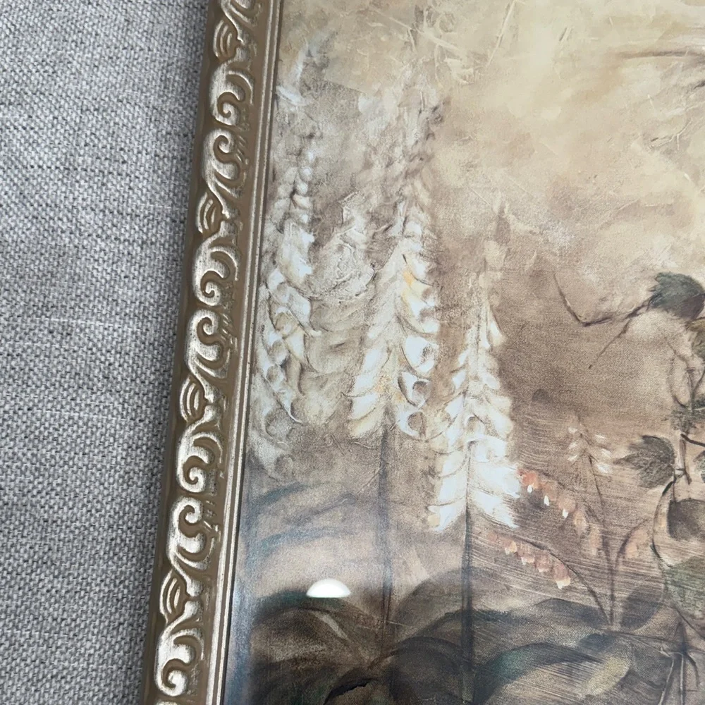 Gold Framed Botanical Wall Art